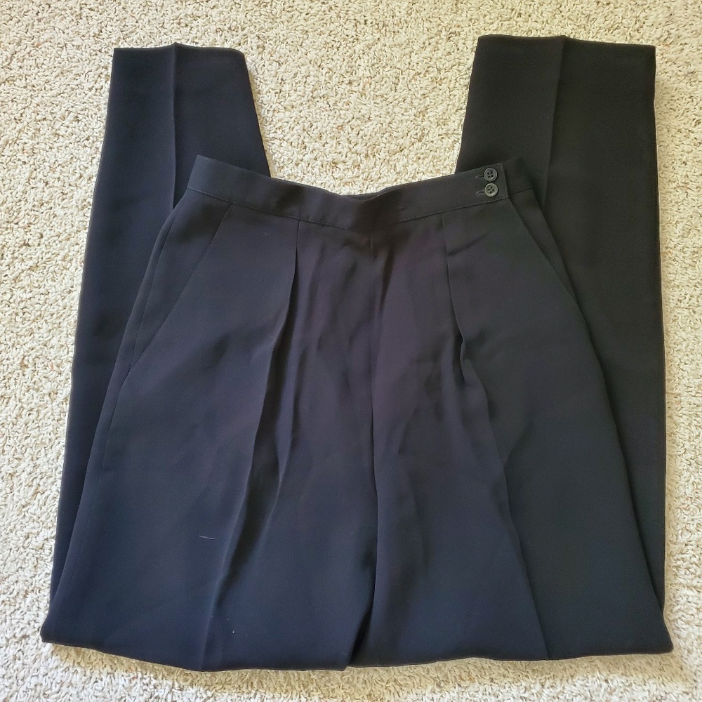 JONES NEW YORK Black Dress or Business Slacks Women's Size 8 Petite NEW W/Tag